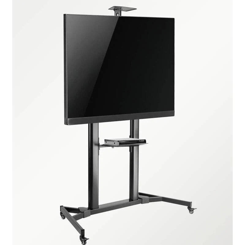 B-Ware SpeaKa SP-TVC-600 TV-Rollwagen 60"-100" höhenverstellbar neigbar schwarz
