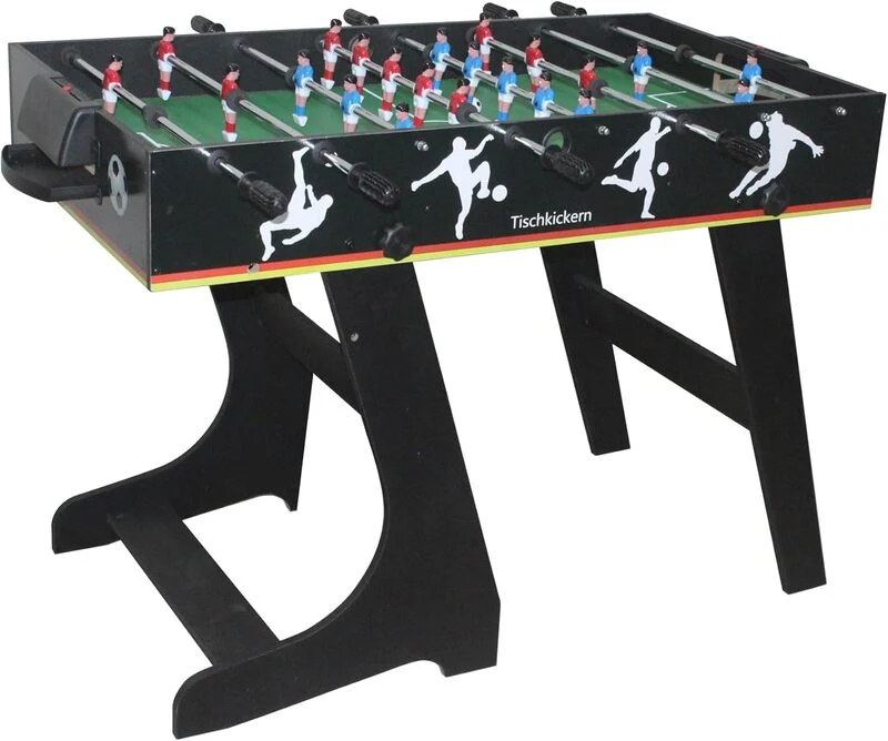B-Ware Izzy 4-in-1 Multifunktionale Spieltische für Tischfußball Billard Tischtennis