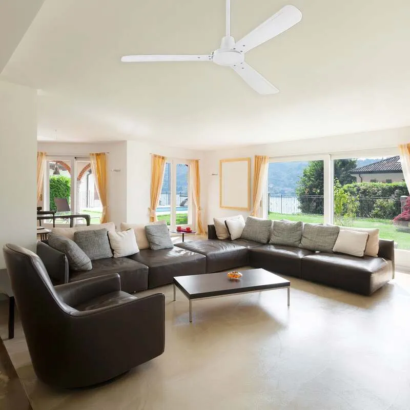 B-Ware Westinghouse Deckenventilator Urban Gale weiß leise Lüfter für Räume bis 32m²