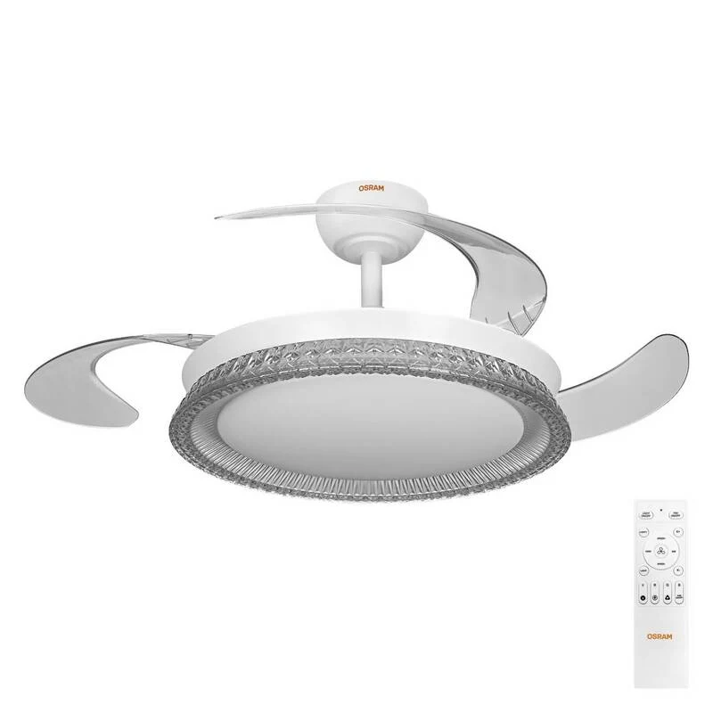 B-Ware OSRAM Deckenventilator Cierzo 1220mm Ventilator mit Beleuchtung CCT RGB 60W