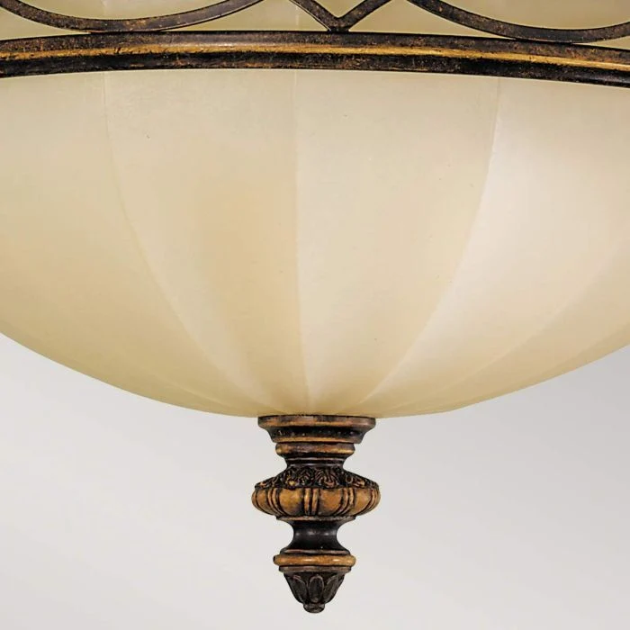 B-Ware FEISS Drawing Room Ceiling Light with Scavo Glass