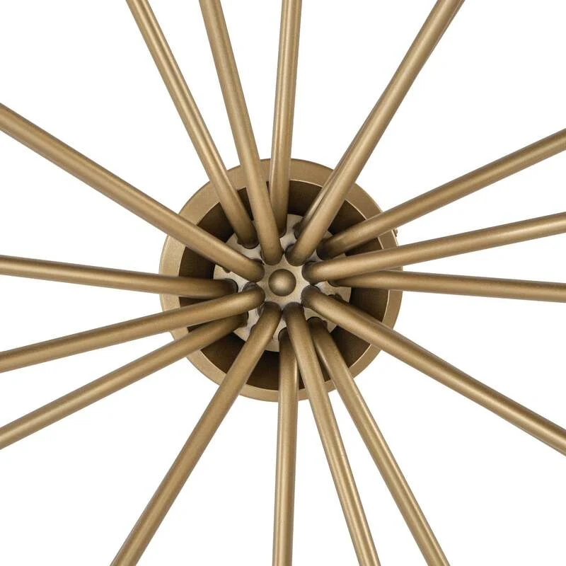 B-Ware Lucande Deckenlampe Deckenleuchte Ariadne LED Lampe dimmbar gold Ø57cm 3000K