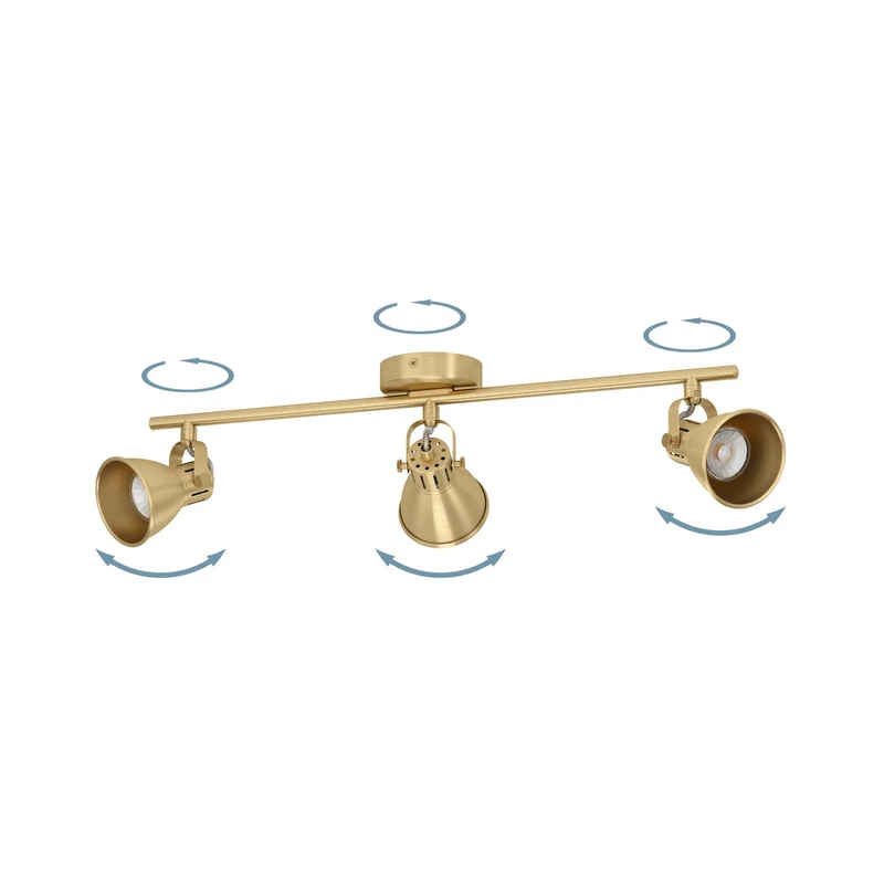 B-Ware EGLO Seras Deckenspot Deckenlampe Deckenleuchte Strahler Lampe Leuchte gold G964