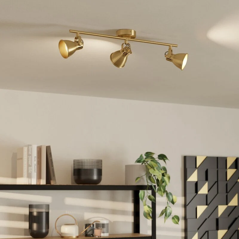 B-Ware EGLO Seras Deckenspot Deckenlampe Deckenleuchte Strahler Lampe Leuchte gold G964