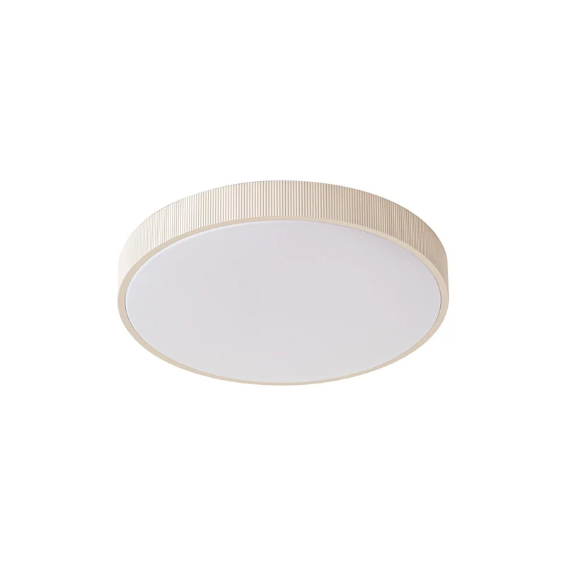 B-Ware Lindby Deckenleuchte Deckenlampe LED Zylo beige dimmbar Kunststoff Metall 49 cm