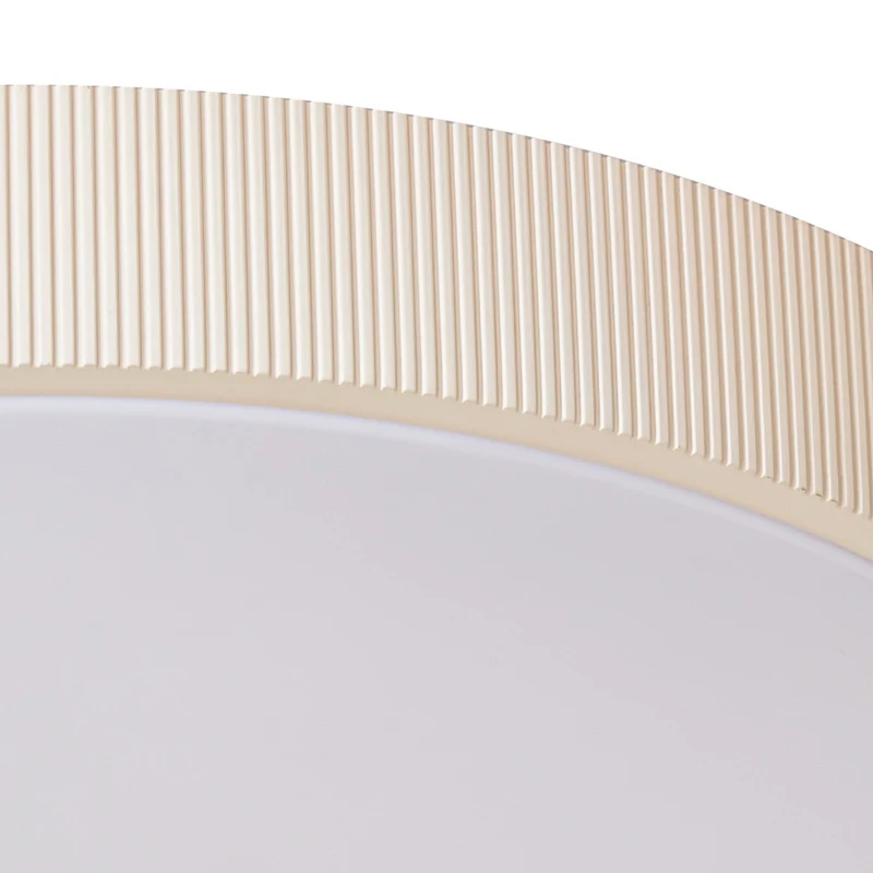 B-Ware Lindby Deckenleuchte Deckenlampe LED Zylo beige dimmbar Kunststoff Metall 49 cm
