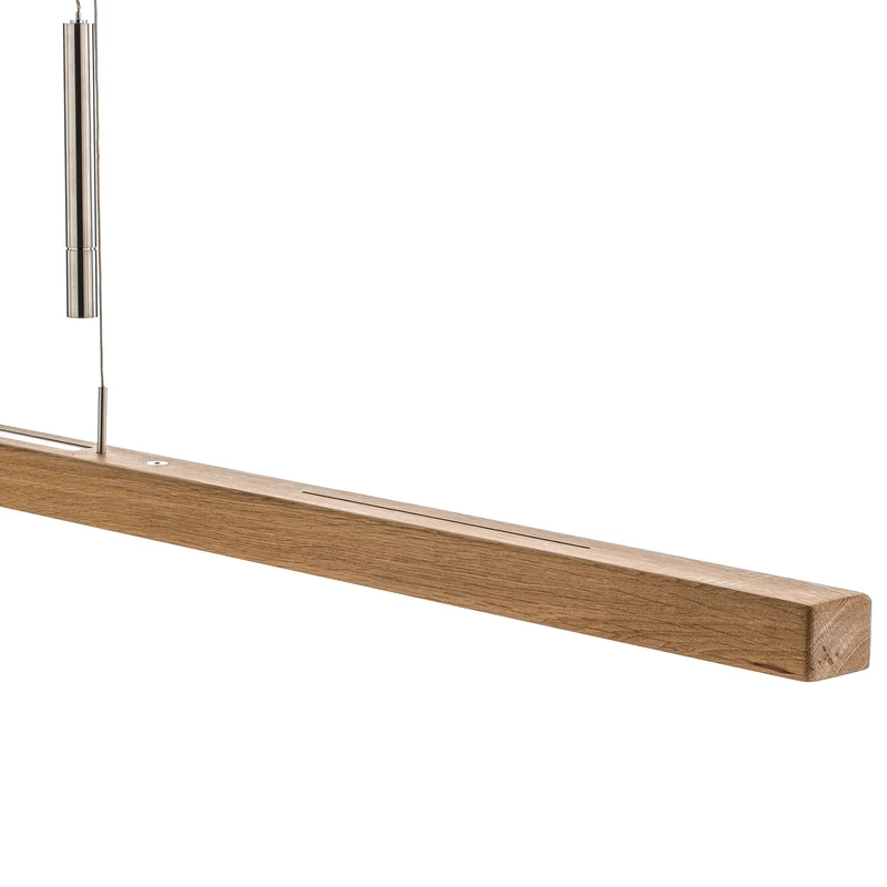 B-Ware HerzBlut Hängelampe Leonora LED Hängeleuchte Pendellampe dimmbar natur 160cm