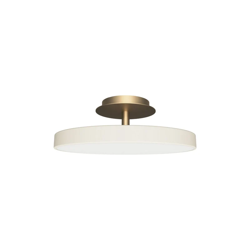 B-Ware Umage Deckenleuchte Lampe LED Asteria Up Plus Ø 31 cm Creme Messing Stahl