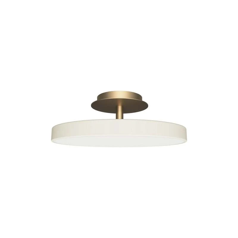B-Ware Umage Deckenleuchte Lampe LED Asteria Up Plus Ø 31 cm Creme Messing Stahl