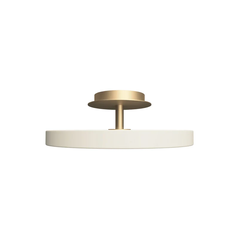 B-Ware Umage Deckenleuchte Lampe LED Asteria Up Plus Ø 31 cm Creme Messing Stahl