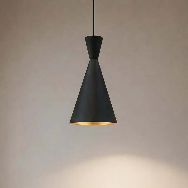 B-Ware ROYALTECH Hängeleuchte Pendelleuchte Glenora LED Lampe dimmbar schwarz 36cm