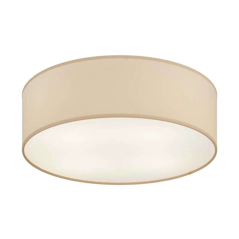 B-Ware TK-Lighting Deckenleuchte Rondo LED Lampe dimmbar beige Ø45cm 4-flammig Metall