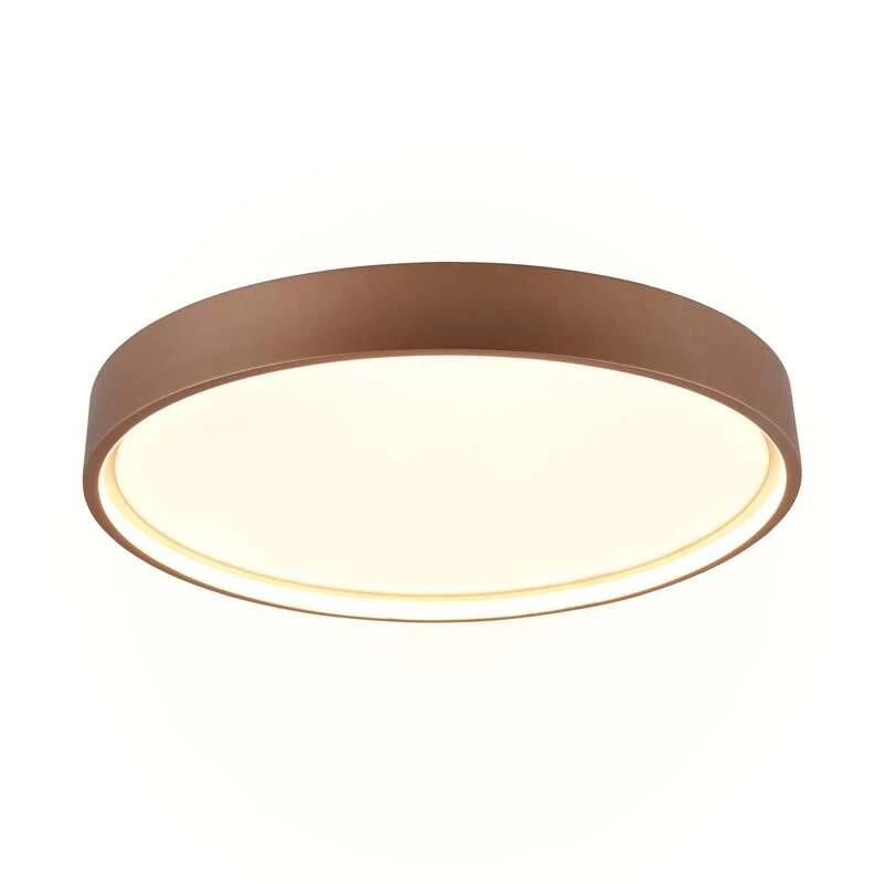 B-Ware TRIO LIGHTING Deckenleuchte Lampe Doha LED CCT dunkelbraun Ø45cm 3260Lumen