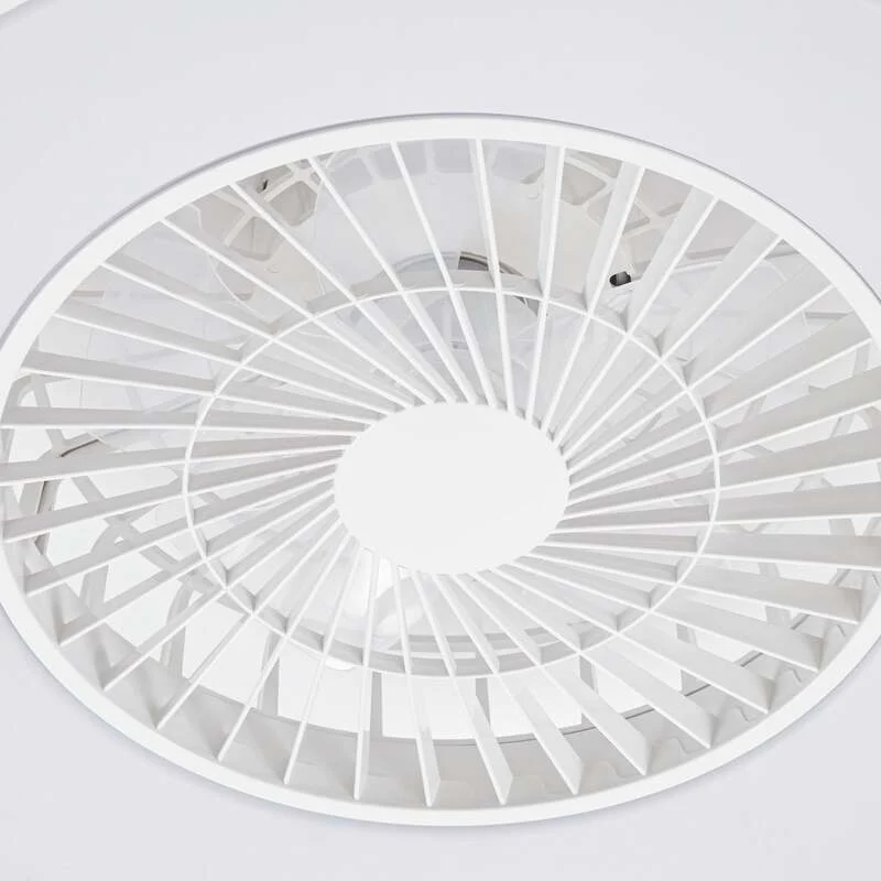 B-Ware Lindby Deckenventilator Teleo LED Smart Home Tuya App weiß Ø58cm Fernbedienung