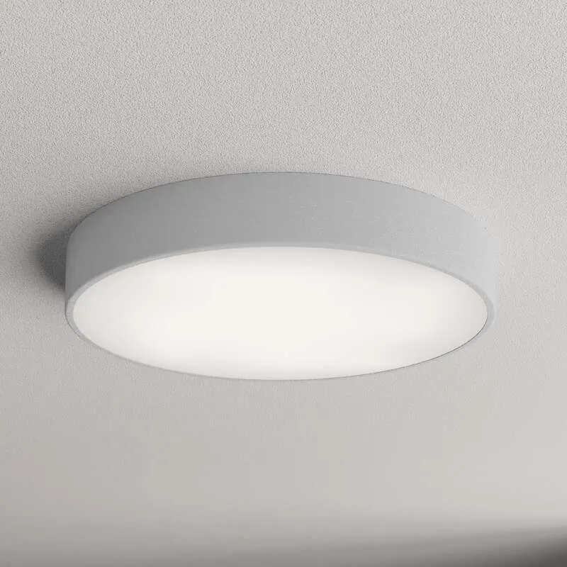 B-Ware Temar Deckenlampe Cleo 500 LED Lampe Leuchte mit Bewegungsmelder grau Ø50cm IP54